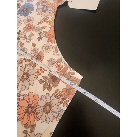 Made with Love NWT sleeveless floral dress size Medium - Picture 7 of 9